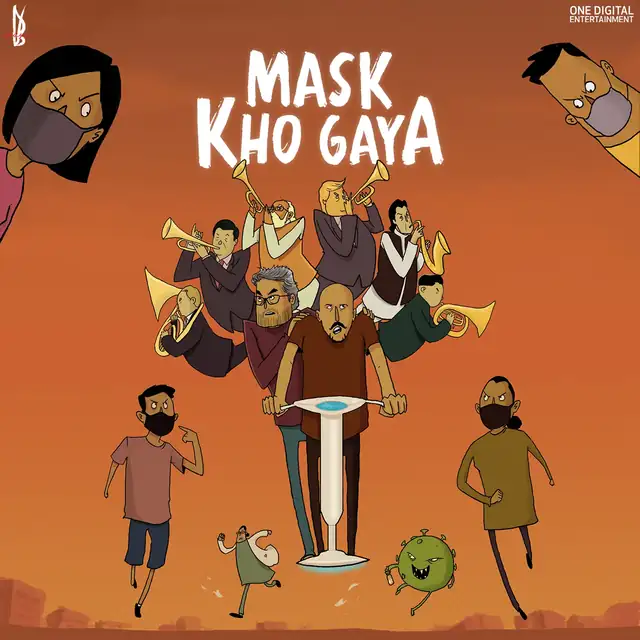 Mask Kho Gaya — illustrated poster