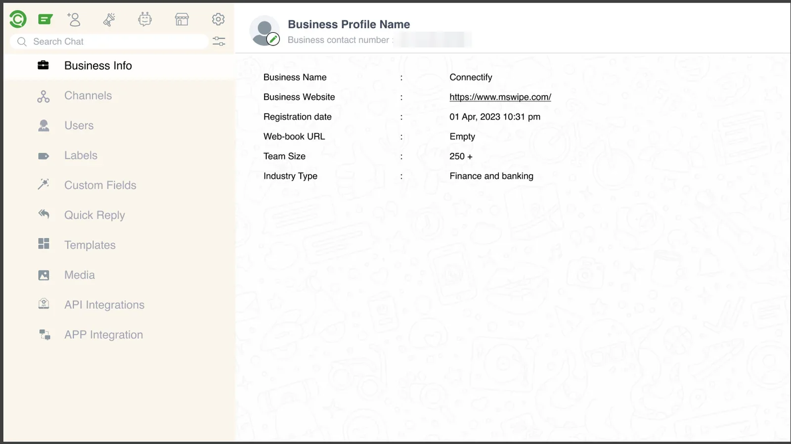 Business profile
