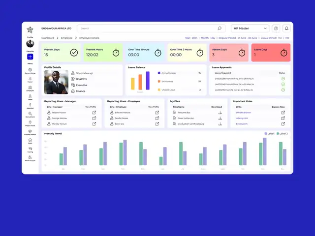 enQuest — HR management system — enQuest ERP Software