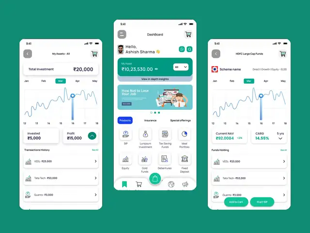 invest — mutual fund & SIP app — undisclosed client